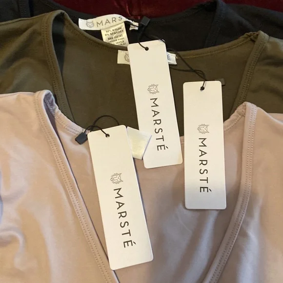 Marste Bodysuits Size 12-14 Bundle of 3 NWT - Picture 6 of 6